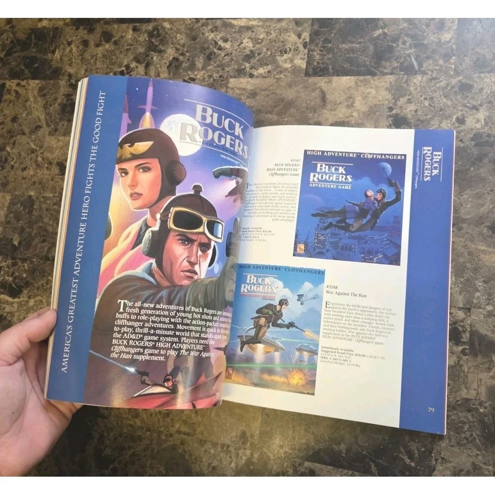 1994 TSR MASTER CATALOG THE BEST IN GAMES & BOOKS VGC! Dungeons Dragons D&D
